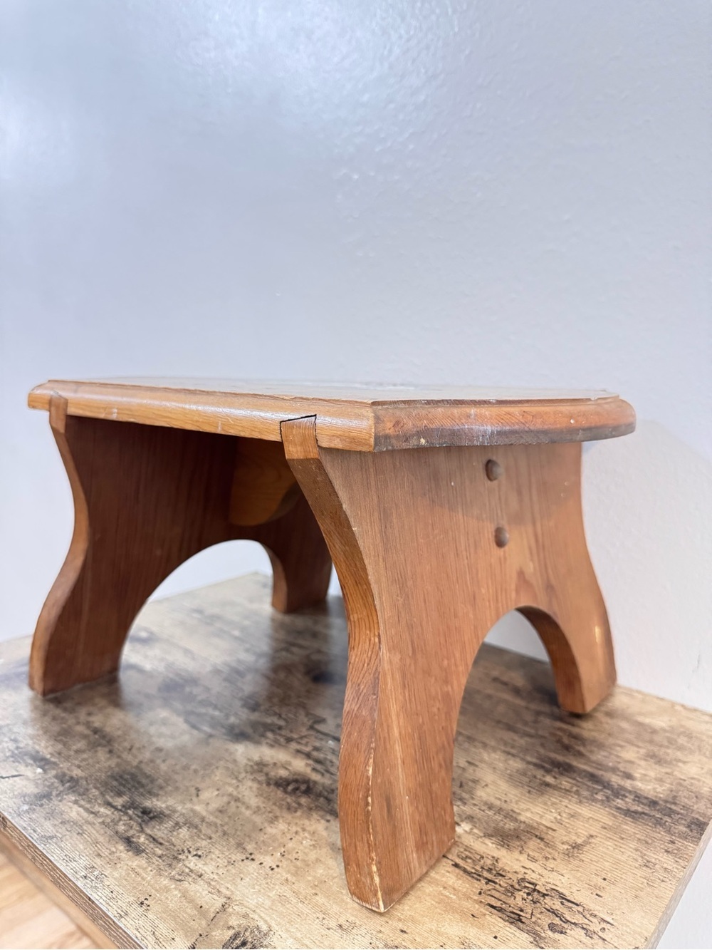 Friends Hand Painted Wooden Stool - Picture 7 of 11